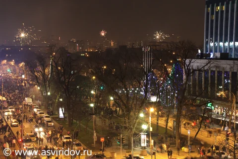 С новым 2015 годом и Рождеством. На рождество в Краснодаре выпал снег!
